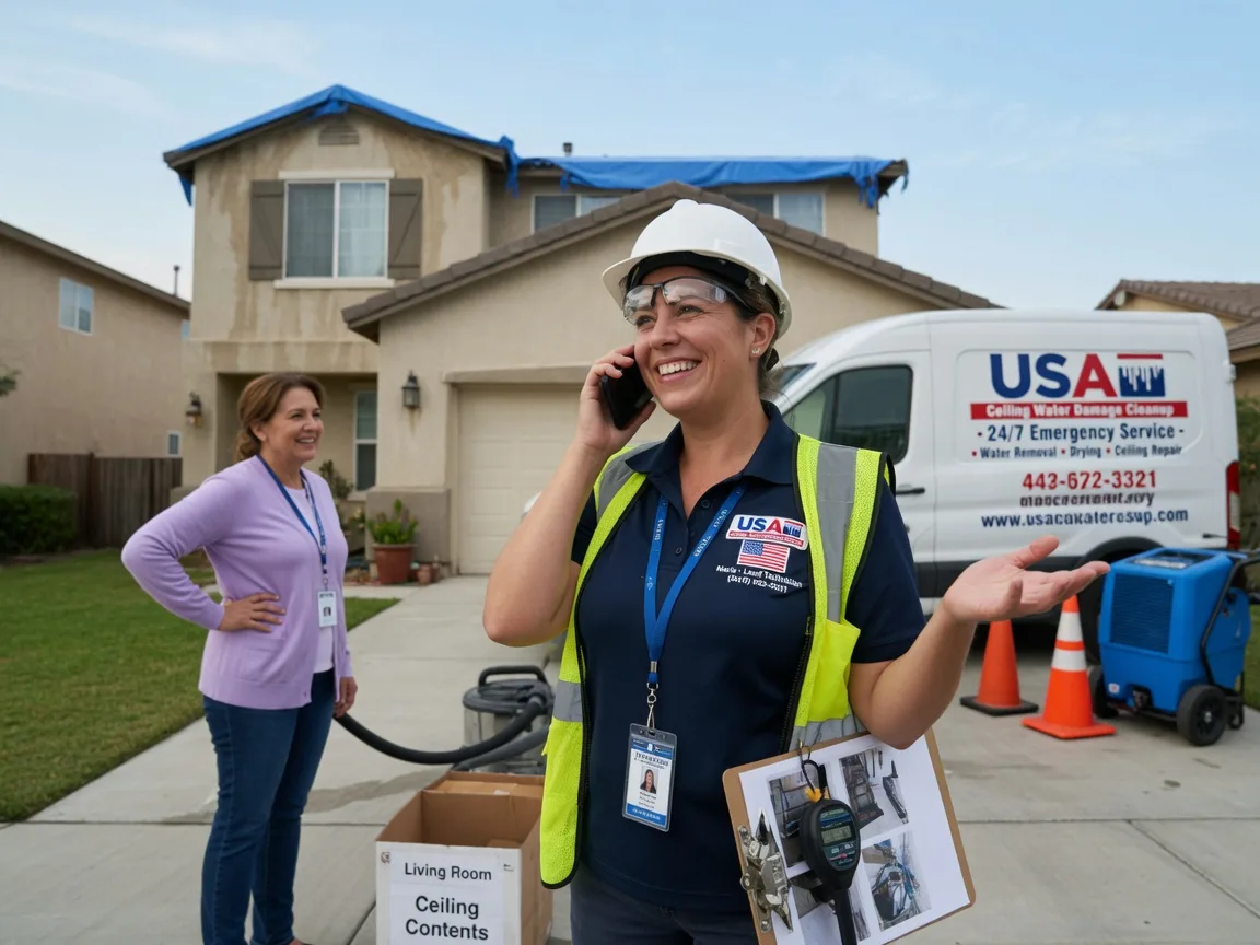 Ceiling Water Damage Restoration Lake View, IA FAQs